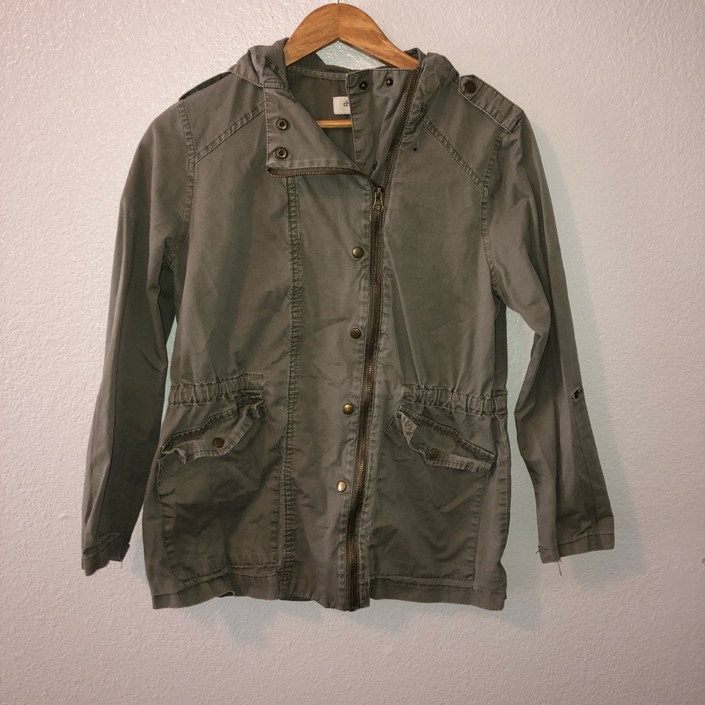 charlotte russe green jacket